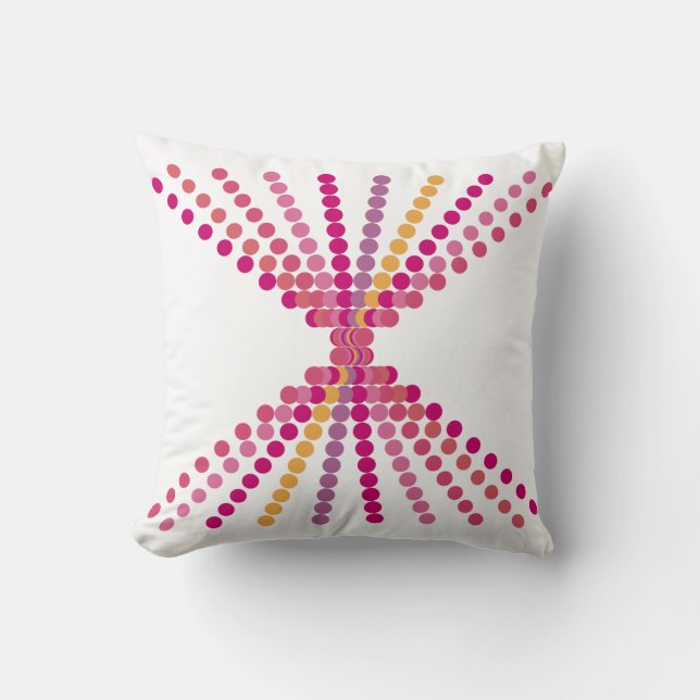 Almofada Pontos Rosa (Frente)