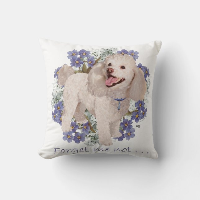 Almofada Poodle (Frente)