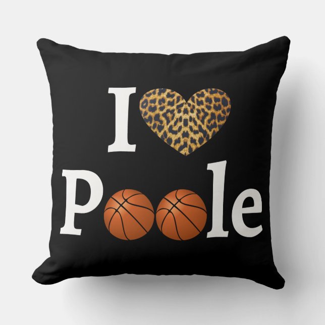 Almofada Poole Party Cheetah Pattern, Travesseiro decorativ (Frente)