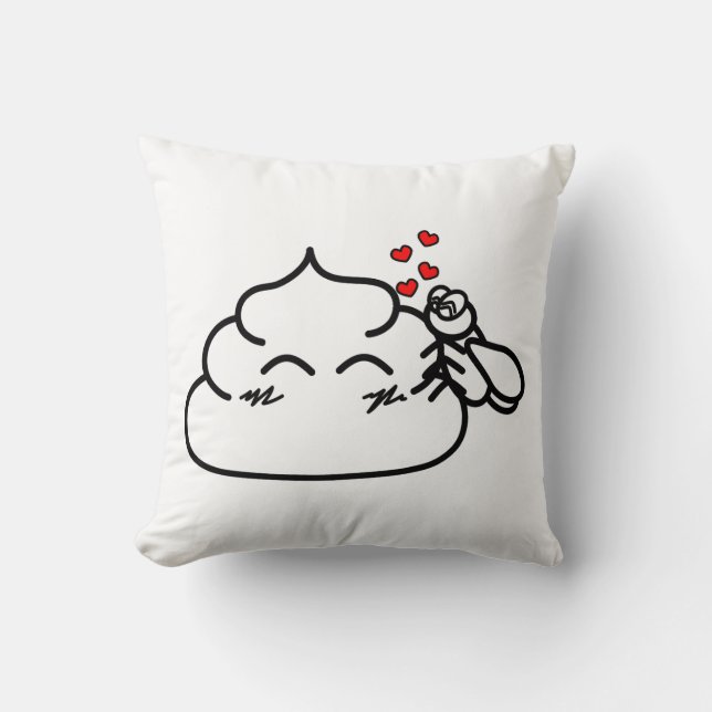 Almofada Poop in Love - Brootsch the PooPoo (Frente)