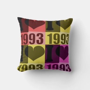 Almofada Pop art - amor 1993 de I - travesseiro