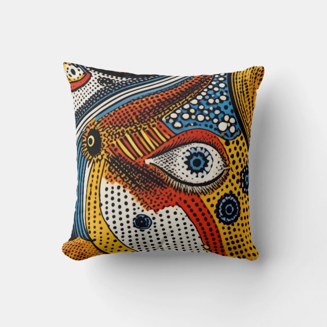 Almofada Pop Art Color Splash  (Frente)