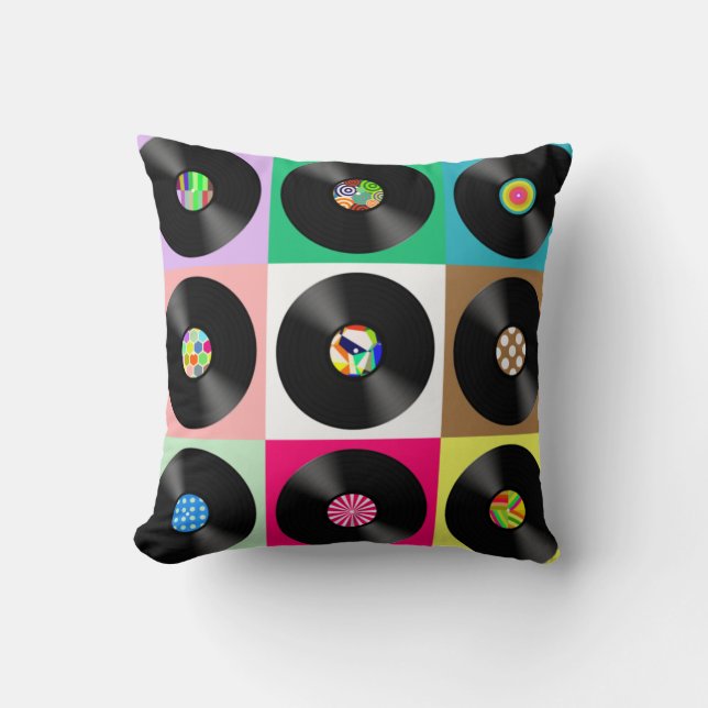 Almofada Pop Art Retro Vintage (Frente)