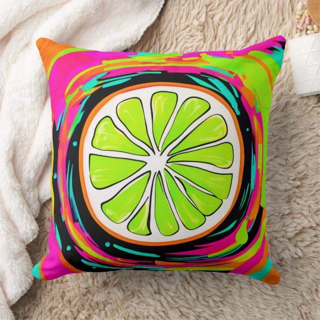 Almofada Pop de limão (Cobertor)