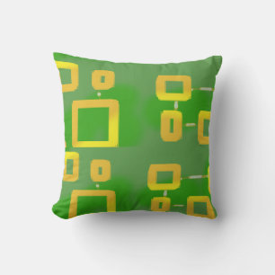 Almofada Popcorn Anime Futuro Travesseiro decorativo Verde