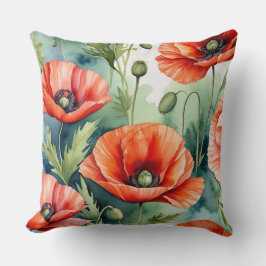 Almofada Poppies selvagens