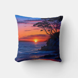 Almofada Pôr do Sol Tropical