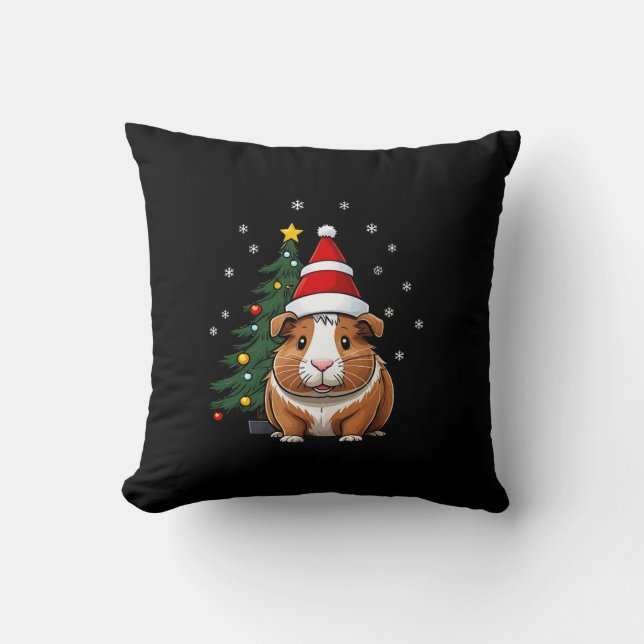 Almofada Porco-guineense no Natal (Frente)