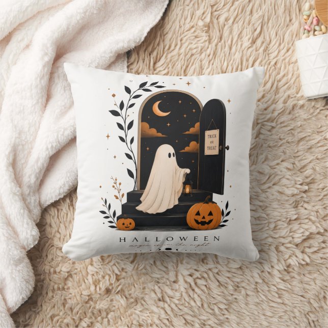 Almofada Porta Mágica de Halloween – Noite Assustadora (Cobertor)
