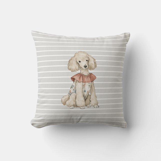 Almofada Posh Poodle Doodle (Frente)