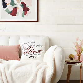 Almofada Posso fazer todas as coisas