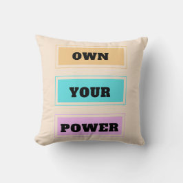 Almofada Possua o seu poder