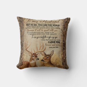 Almofada Pôster Personalizado Para Meu Marido Da Esposa