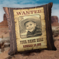 Poster | Vintage Wild West Photo Template T