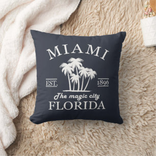 Almofada praia de Miami, na Flórida