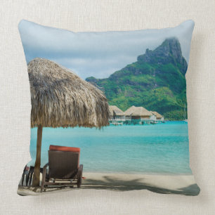 Almofada Praia no travesseiro decorativo de Bora Bora