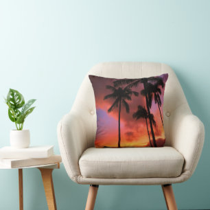 Almofada Praias Tropicais Ilhas Maui Hawaii