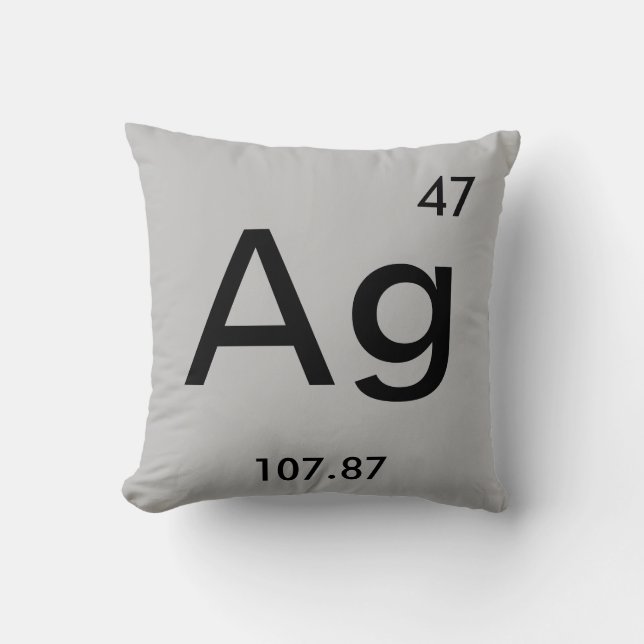 Almofada Prateado (Frente)