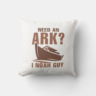 Almofada Preciso De Uma Arca Para A Cara Noah