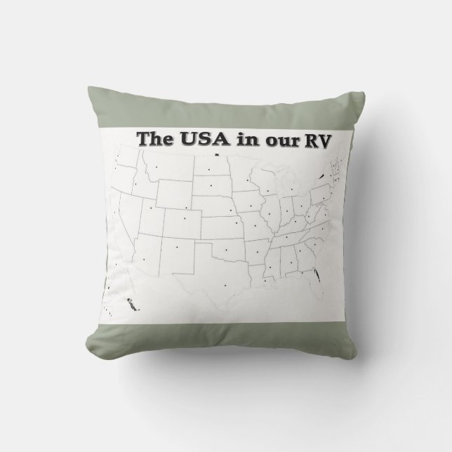 Almofada Preencha os estados (Frente)