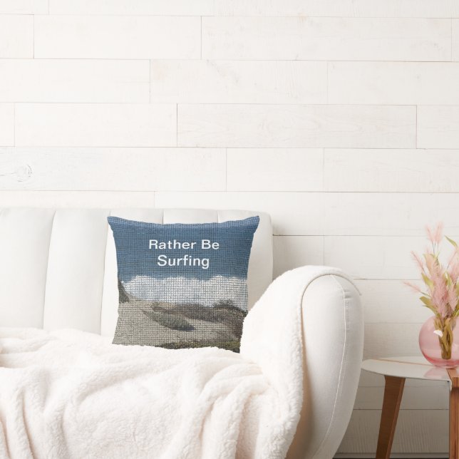 Almofada Preferencialmente A Navegar No Oceano Viagem de Pr (Sofá)