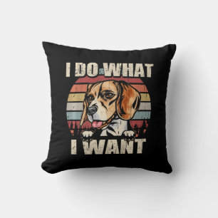 Almofada Prêmio Cão/ Beagle Engraçado/ Pet Dog Lover