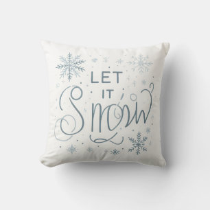 Almofada Prepare-se para o inverno! Deixe-o nevar
