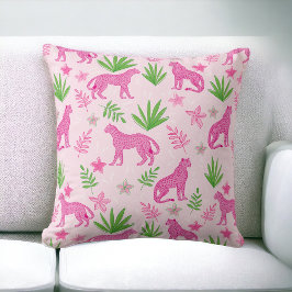 Almofada Preppy Pink Cheetah