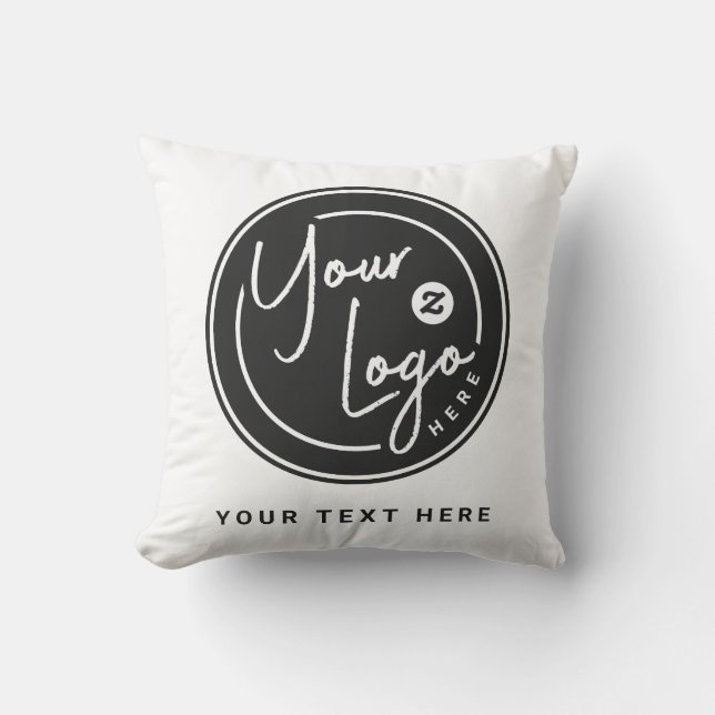 Almofada Presente com Logotipo Personalizado da Empresa (Frente)