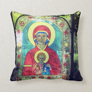 Almofada Presente cristão, coxim ortodoxo da foto da arte