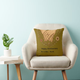 Almofada Presente de Aniversário para Casal Boho
