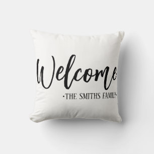 Almofada Presente de Aquecimento / Nome da Família personal