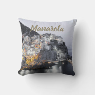 Almofada Presente de arte fina Manarola Cinque Terre Ligúri