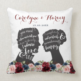 Almofada Presente de Casamento de Preconceito de Orgulho Fl