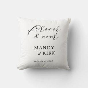 Almofada Presente de Casamento Personalizado “Para Sempre”