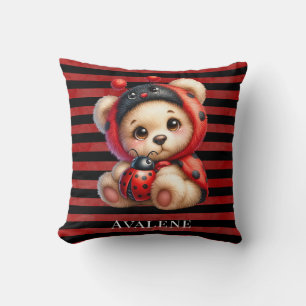 Almofada Presente de Chá de fraldas do Urso de Teddy Ladybu