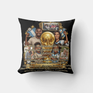 Almofada Presente de Colagem de Fotos Personalizadas para P