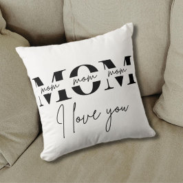 Almofada Presente de dia de as mães para a mãe | Na moda e 