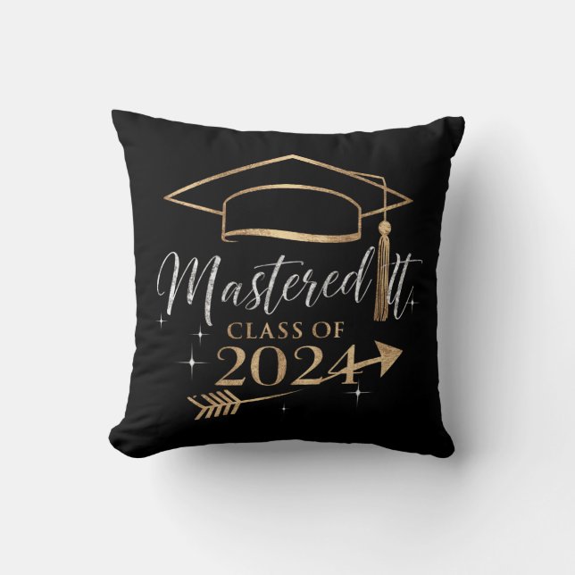 Almofada Presente de Formatura para Ela da Turma de 2024 qu (Frente)