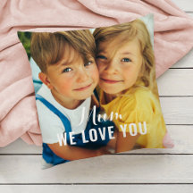 Presente de Foto Mãe Nós Te Amamos