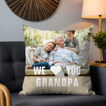 Presente de Foto Personalizado para Vovô 'Nós Amam