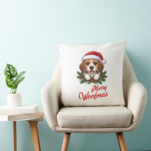 Presente de Natal de Beagle Fofo Amante de Cachorr