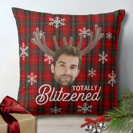 Almofada Presente de Natal Personalizado com Foto Divertida