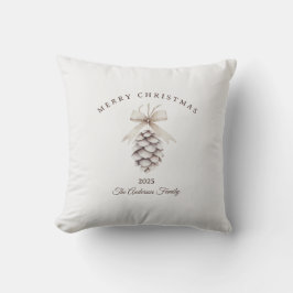 Almofada Presente de Natal personalizado de pinha de pinhei