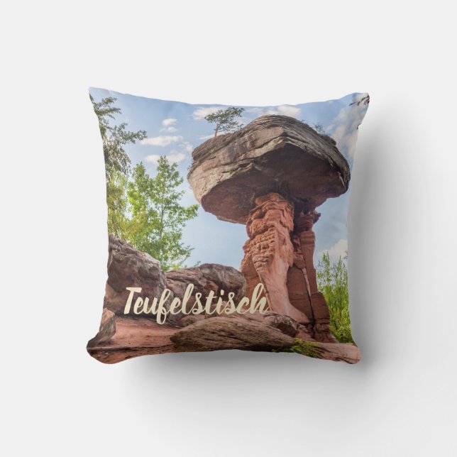 Almofada Presente de Teufelstisch Hinterweidenthal Pfalz Al (Frente)