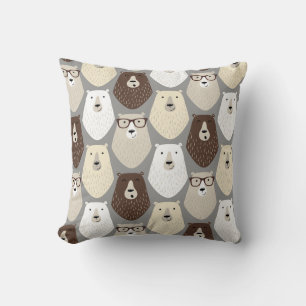 Almofada Presente do Dia dos Pais com Urso Bonito e Engraça