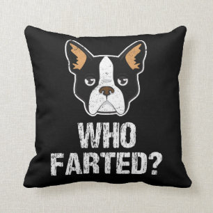 Almofada Presente dos amantes de Boston Terrier - os cães