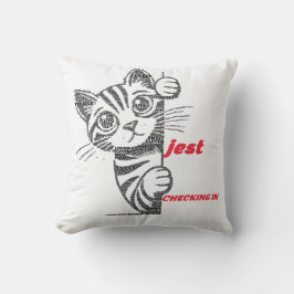 Almofada Presente engraçado para mãe de gato | Design de ti