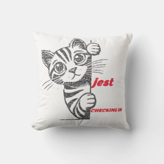 Almofada Presente engraçado para mãe de gato | Design de ti