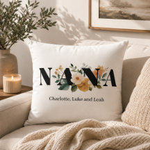 Presente Floral Personalizado Moderno para a Vovó